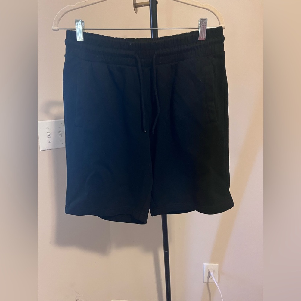 H&M Black Athletic Drawstring Shorts. Size M